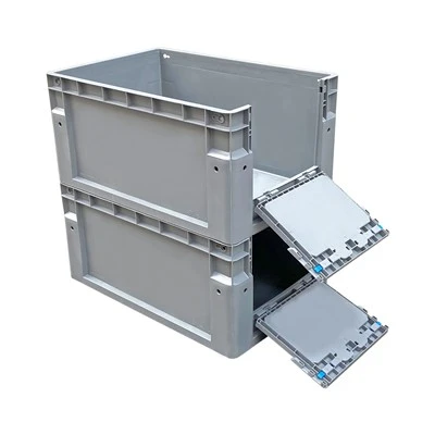 600*400*280mm AS/RS skladová plastová otočná krabice